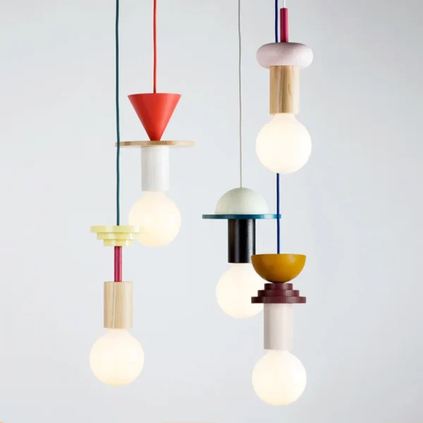Nordic Lamp Wood LED Pendant Lights Kitchen Home Decor Hanglamp Restaurant Ceiling Chandelier Luminaire Bedroom Light Fixture - Image 5
